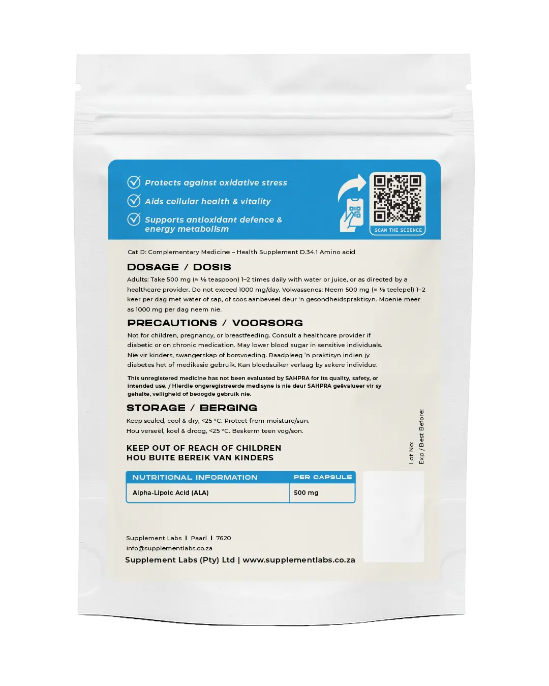 Pouches Powder