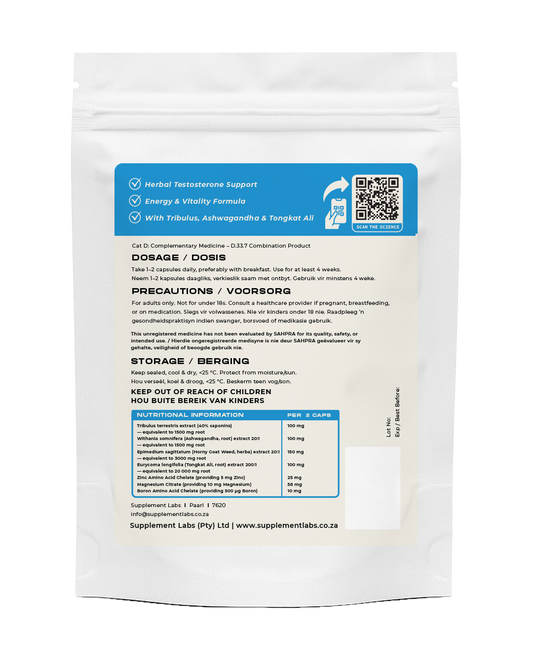 Mass X7 Hardcore Male Vitality Complex Capsules