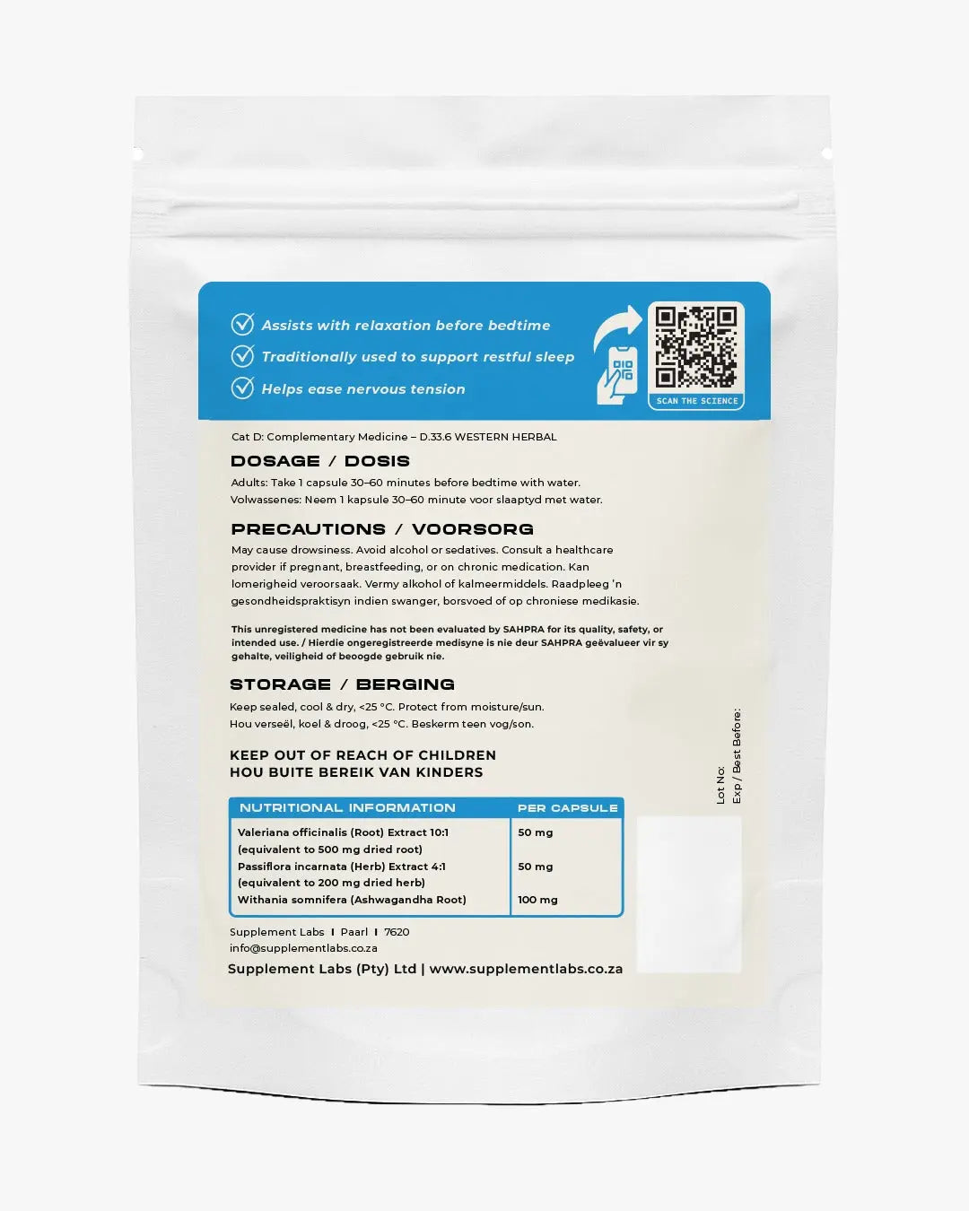 Pouches Capsules