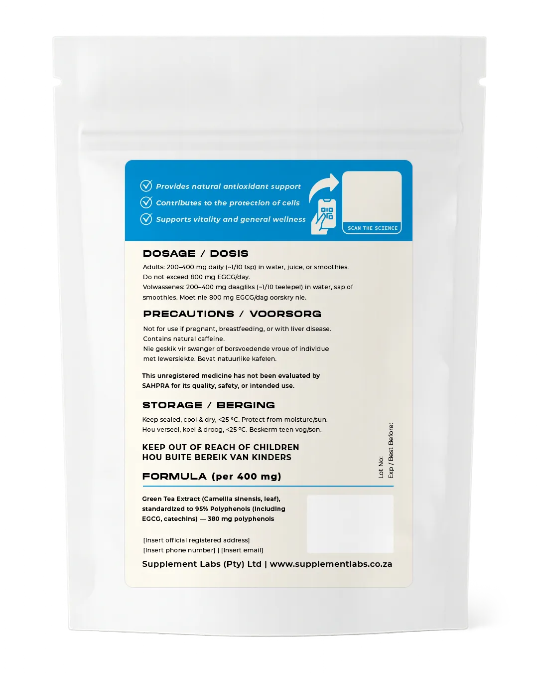 Green Tea Extract 95% Powder