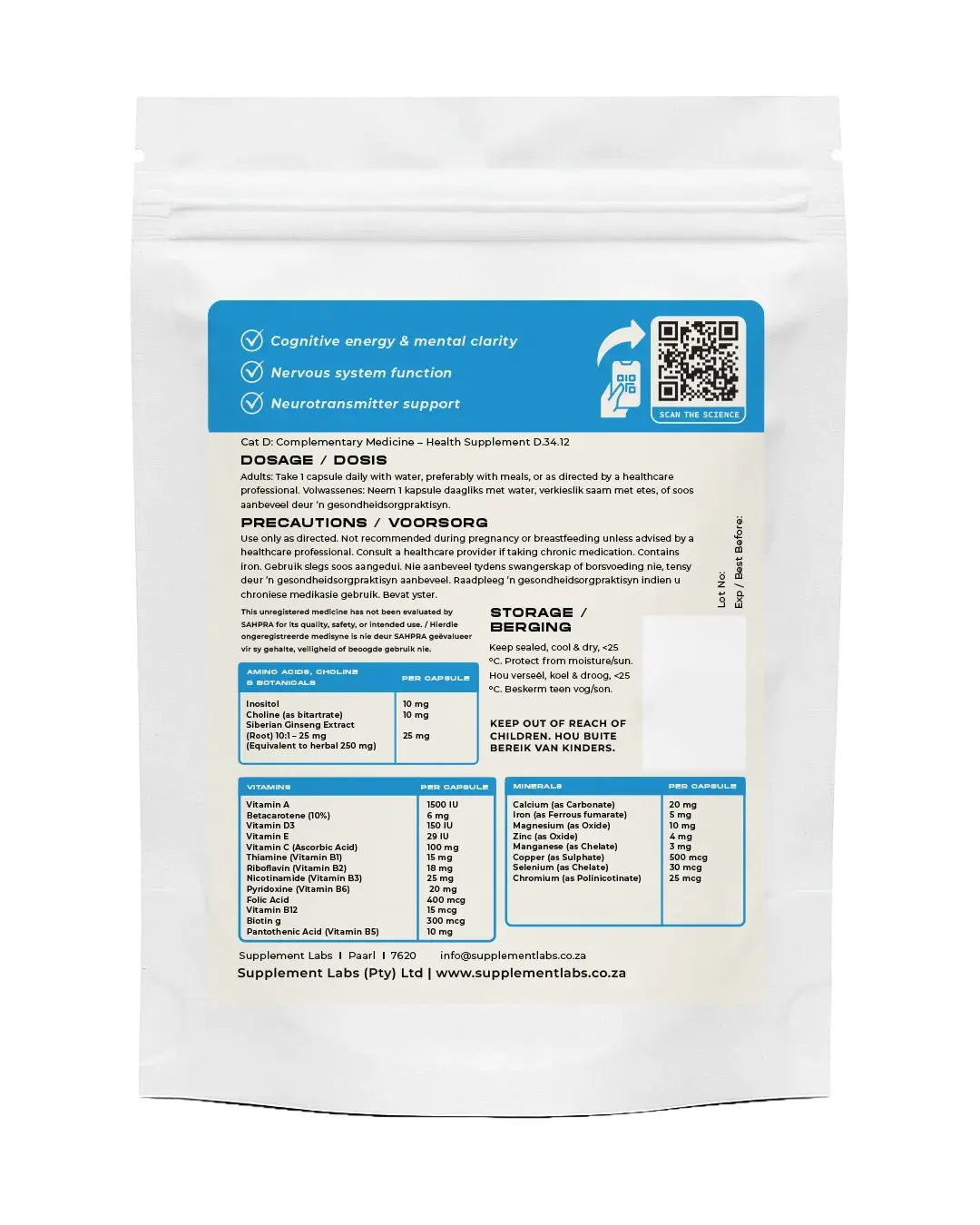 Pouches Capsules