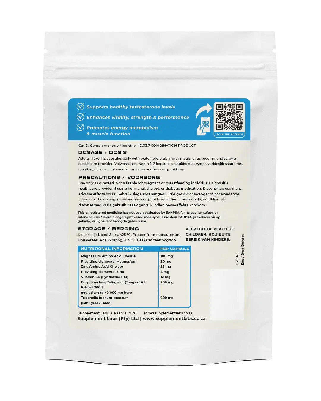 Pouches Capsules