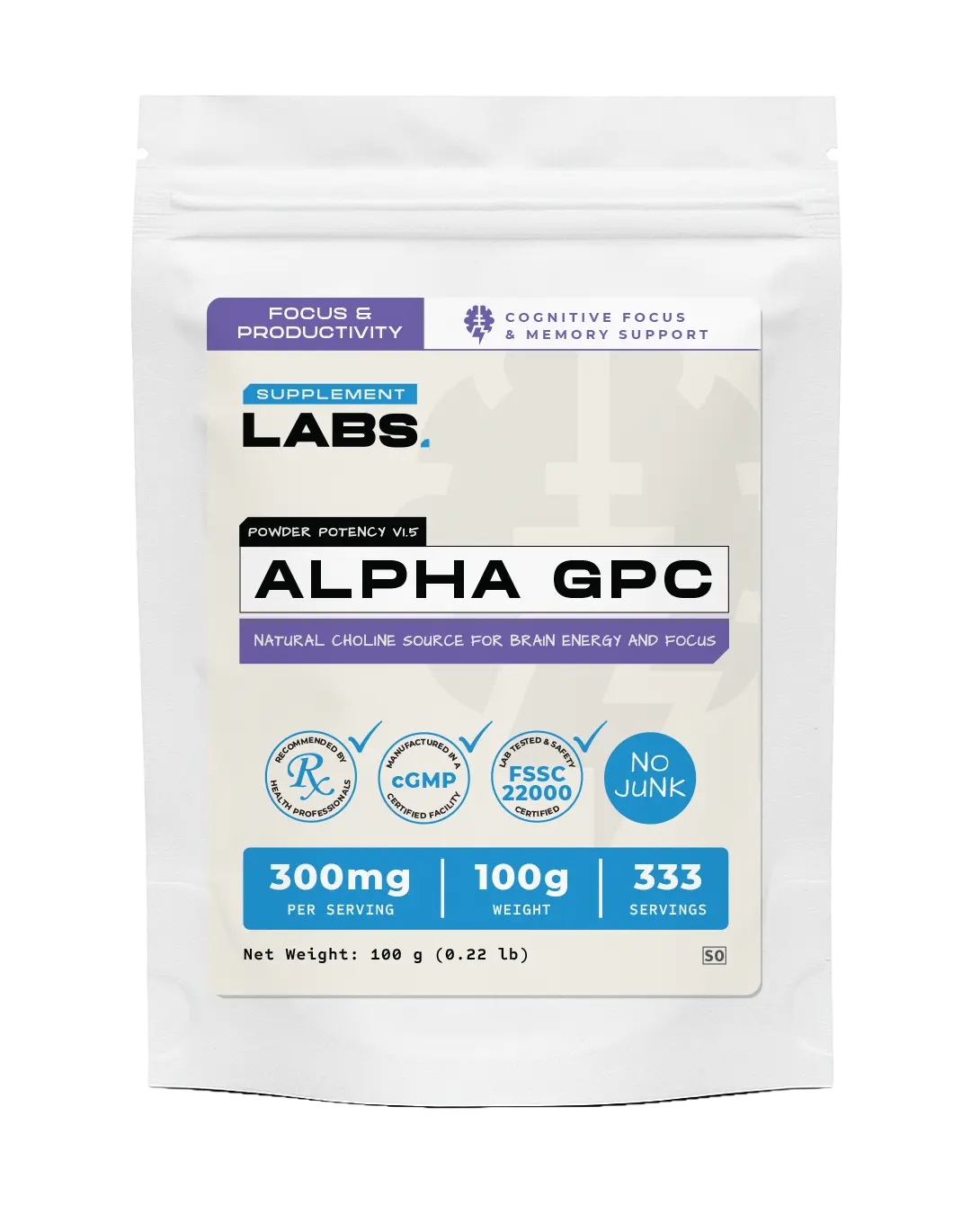 Pouches Powder 100g
