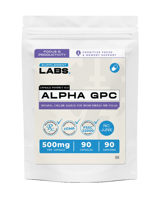 Alpha GPC 500mg Capsules