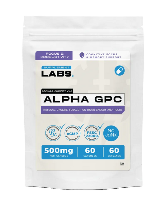 Alpha GPC 500mg Capsules