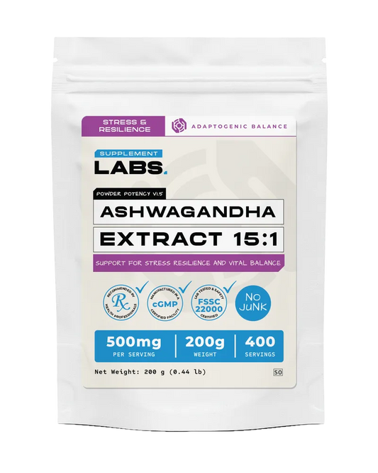 Ashwagandha 15:1 500 mg Powder