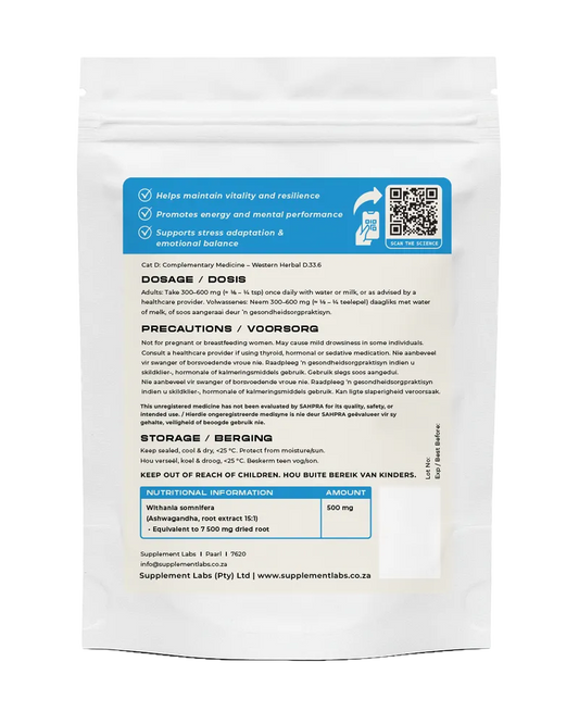 Ashwagandha 15:1 500 mg Powder