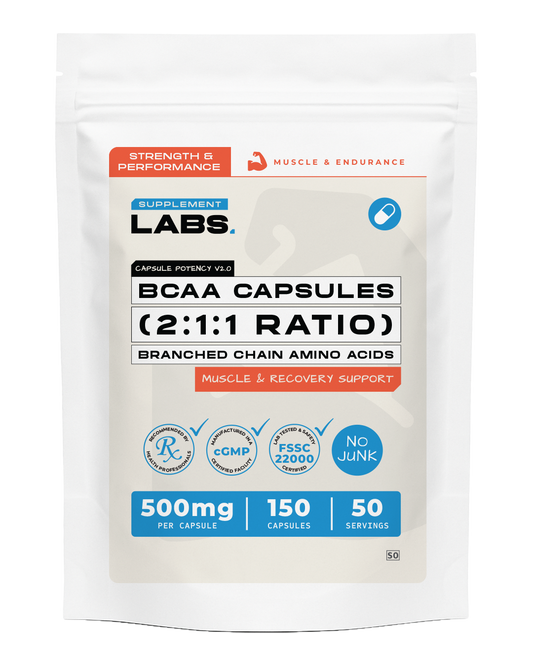 BCAA Capsules (2:1:1 Ratio)