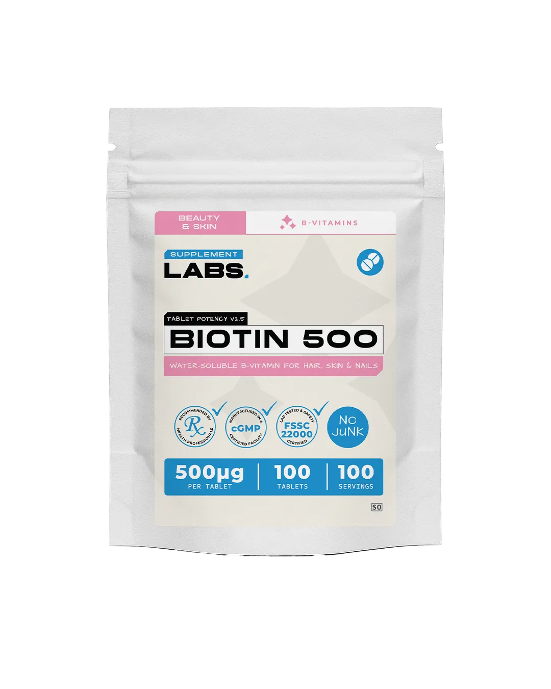 Biotin 500 Tablets