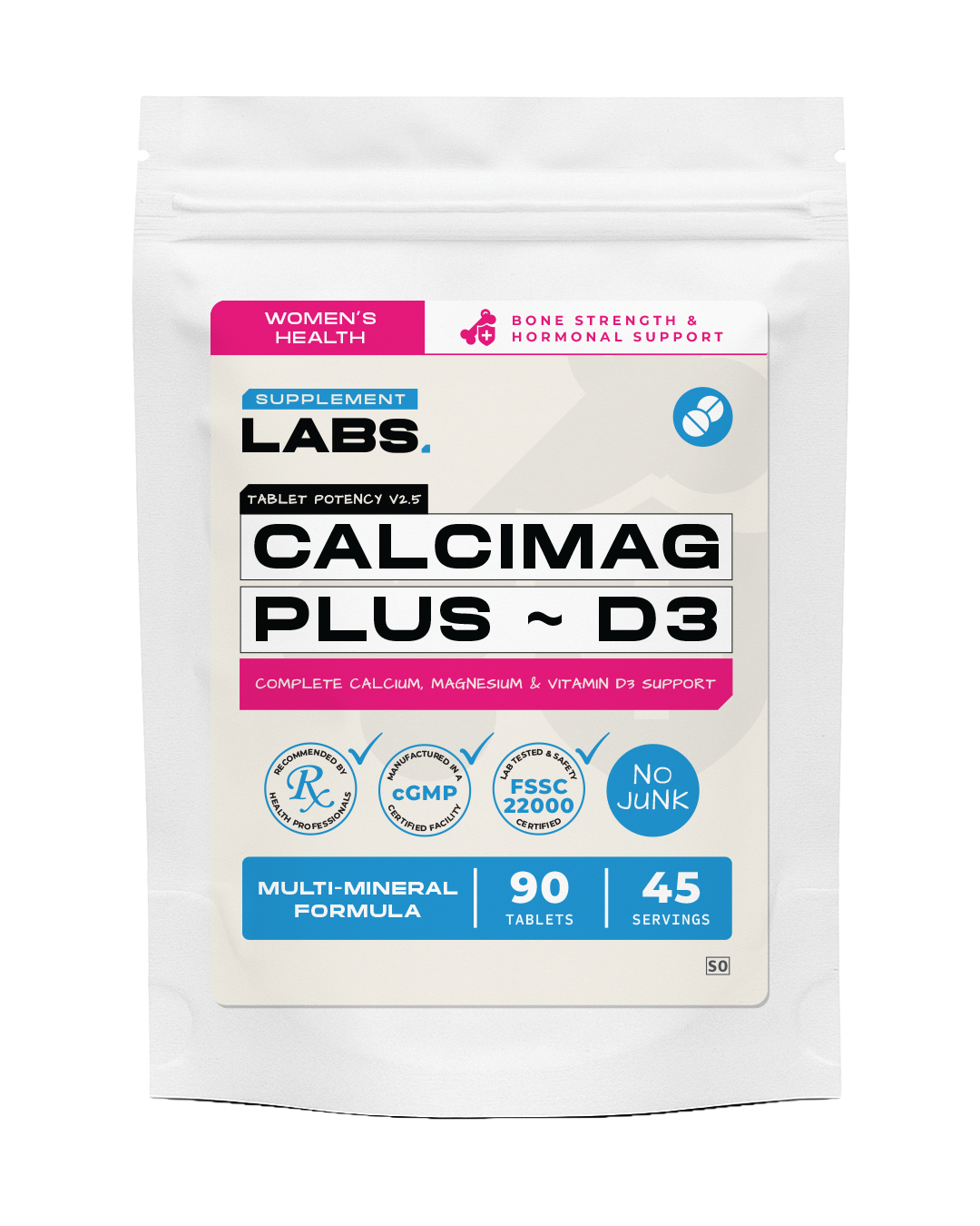 Pouches Tablets 90 Tabs