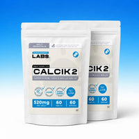 CalciK2 60 Tablets x2