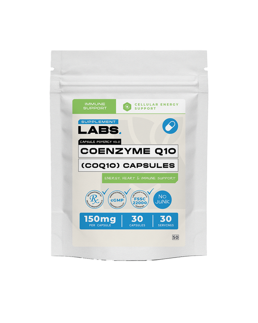 Coenzyme Q10 (CoQ10) 150 mg Capsules