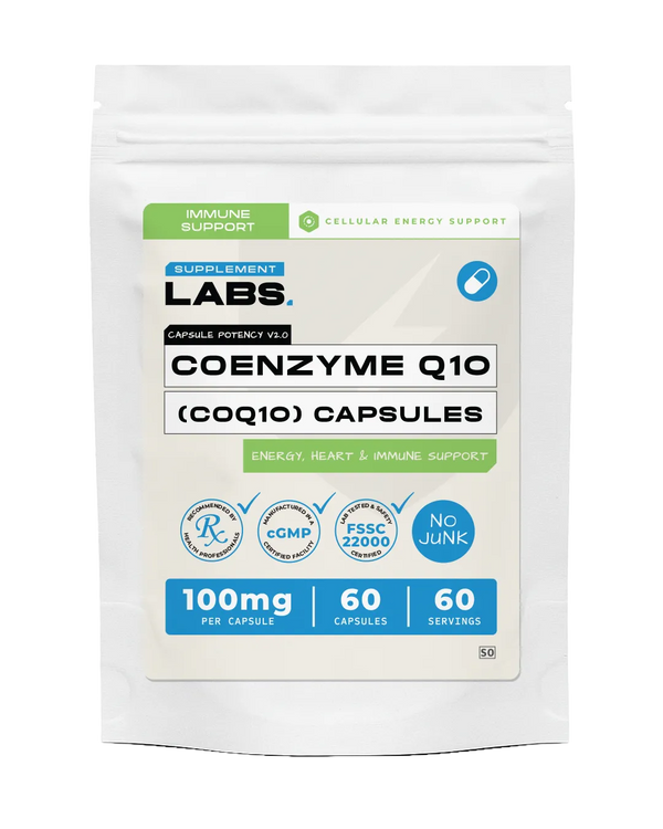 Coenzyme Q10 (CoQ10) 100 mg Capsules