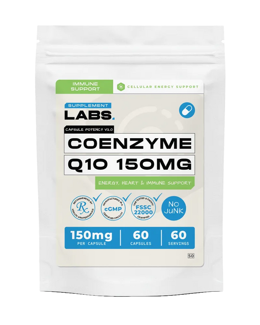 Coenzyme Q10 (CoQ10) 150 mg Capsules
