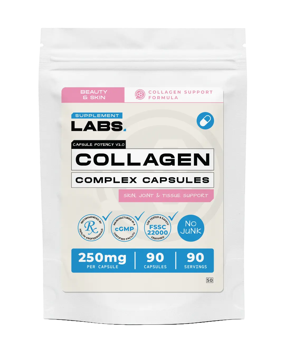 Pouches Capsules 90 Caps
