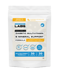 Diabetic Multivitamin & Mineral Support Formula Capsules