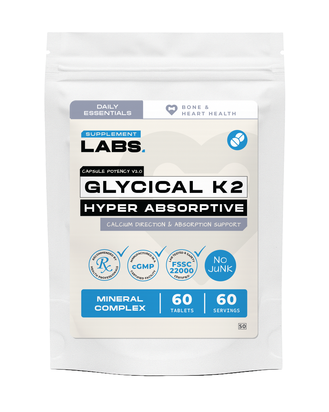 GlyciCaL K2 - Hyper Absorptive Caps