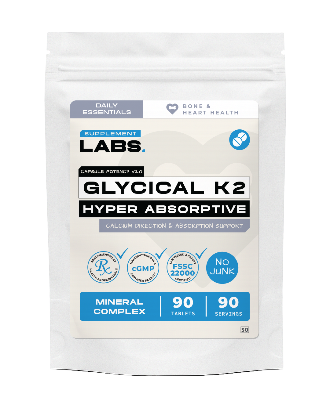 GlyciCaL K2 - Hyper Absorptive Caps
