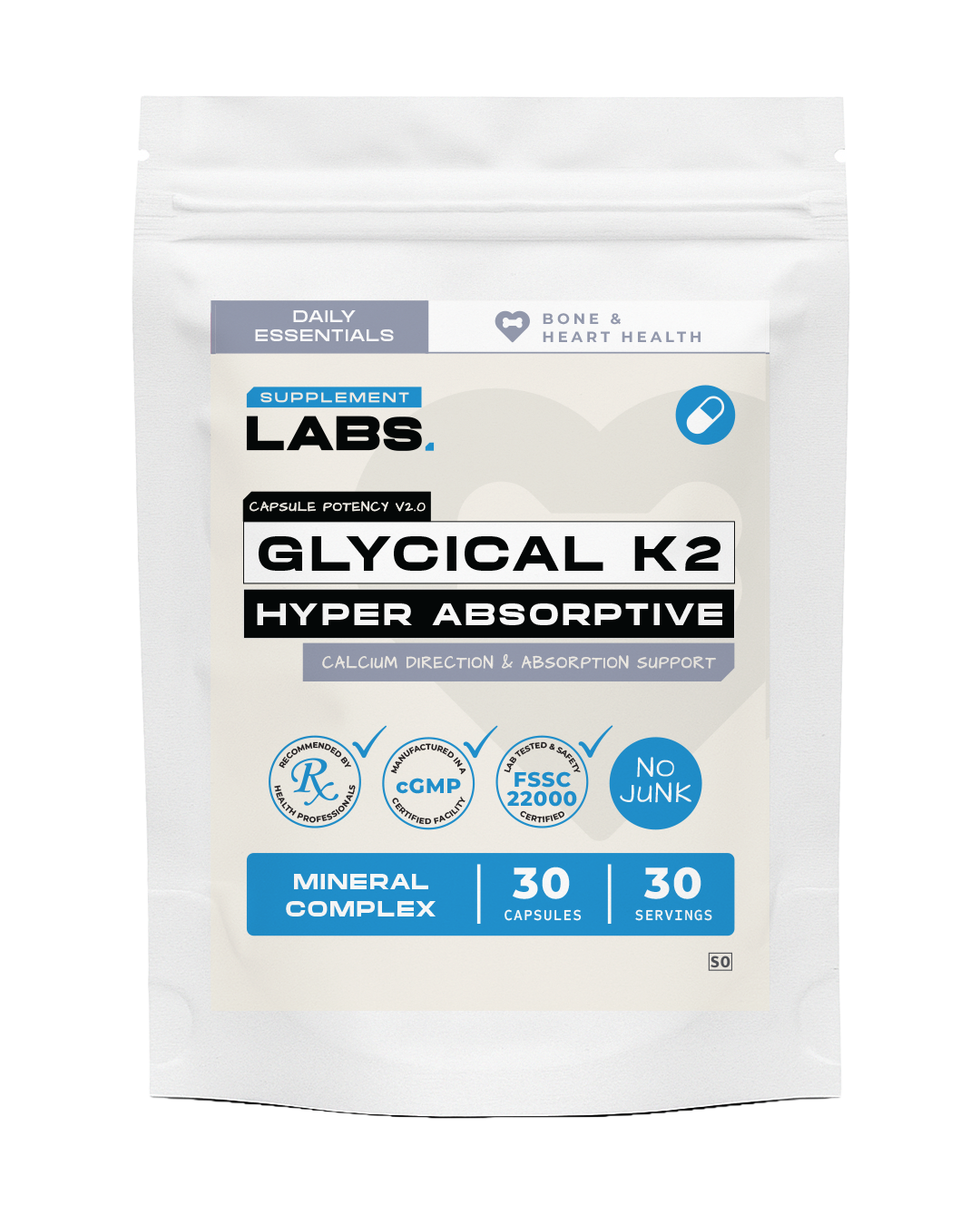 GlyciCaL K2 - Hyper Absorptive Caps
