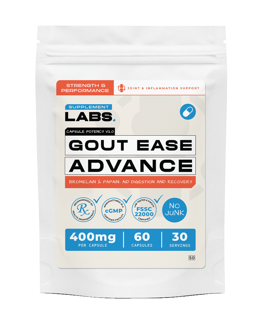 Uric Acid Support Advance Capsules