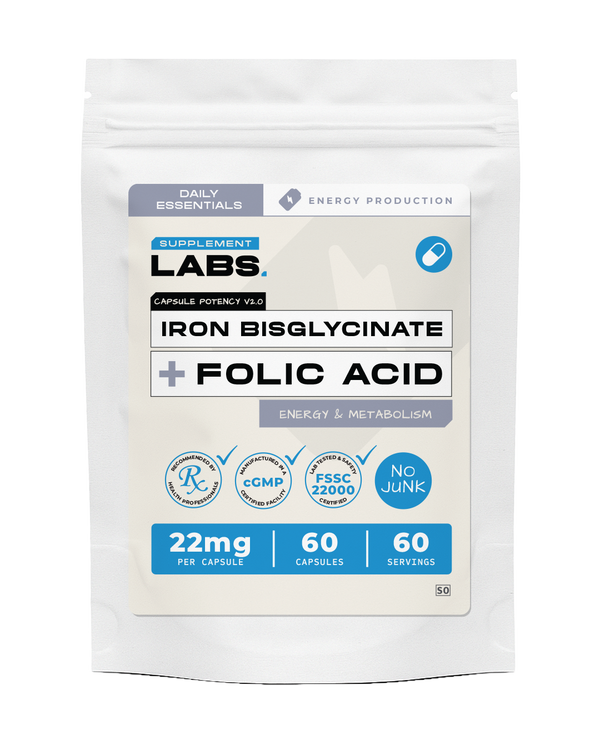 Iron Bisglycinate + Folic Acid Capsules