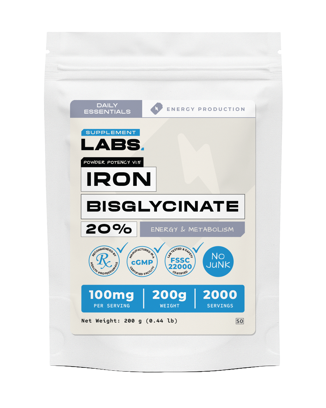 Iron Bisglycinate 20% Powder