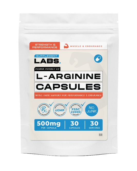 L-Arginine 500 mg Capsules