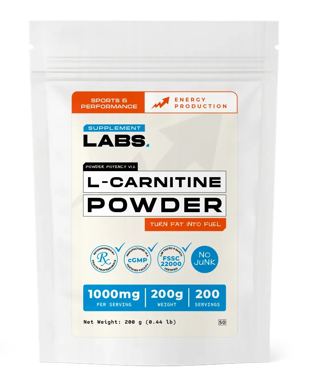 Pouches Powder 200g