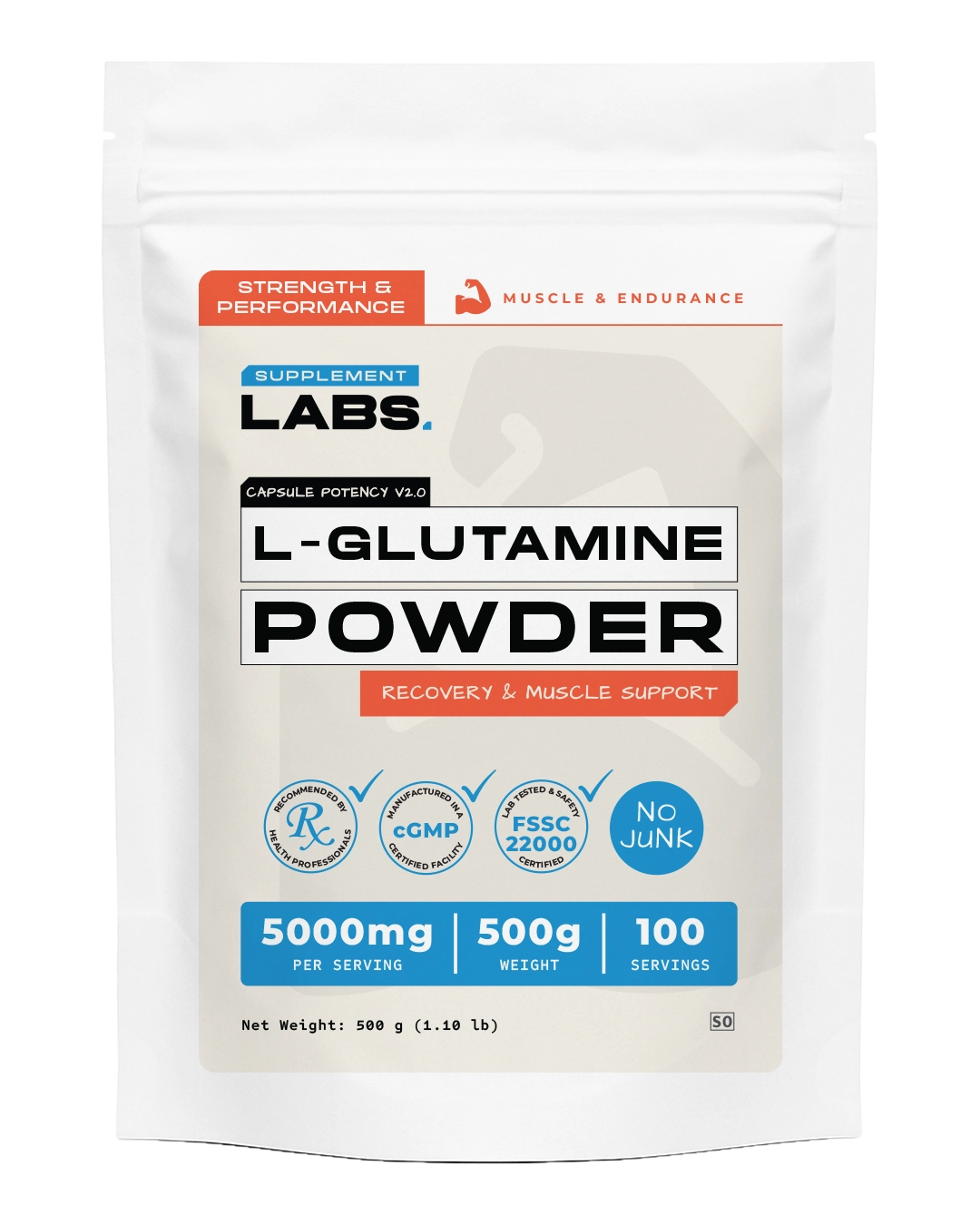 Pouches Powder 500g