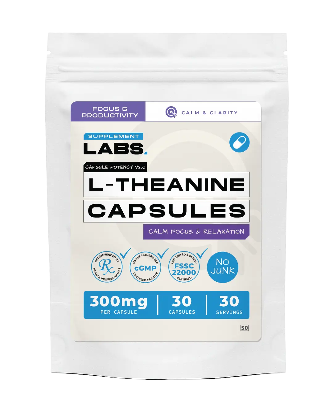 Pouches Capsules 30 Caps