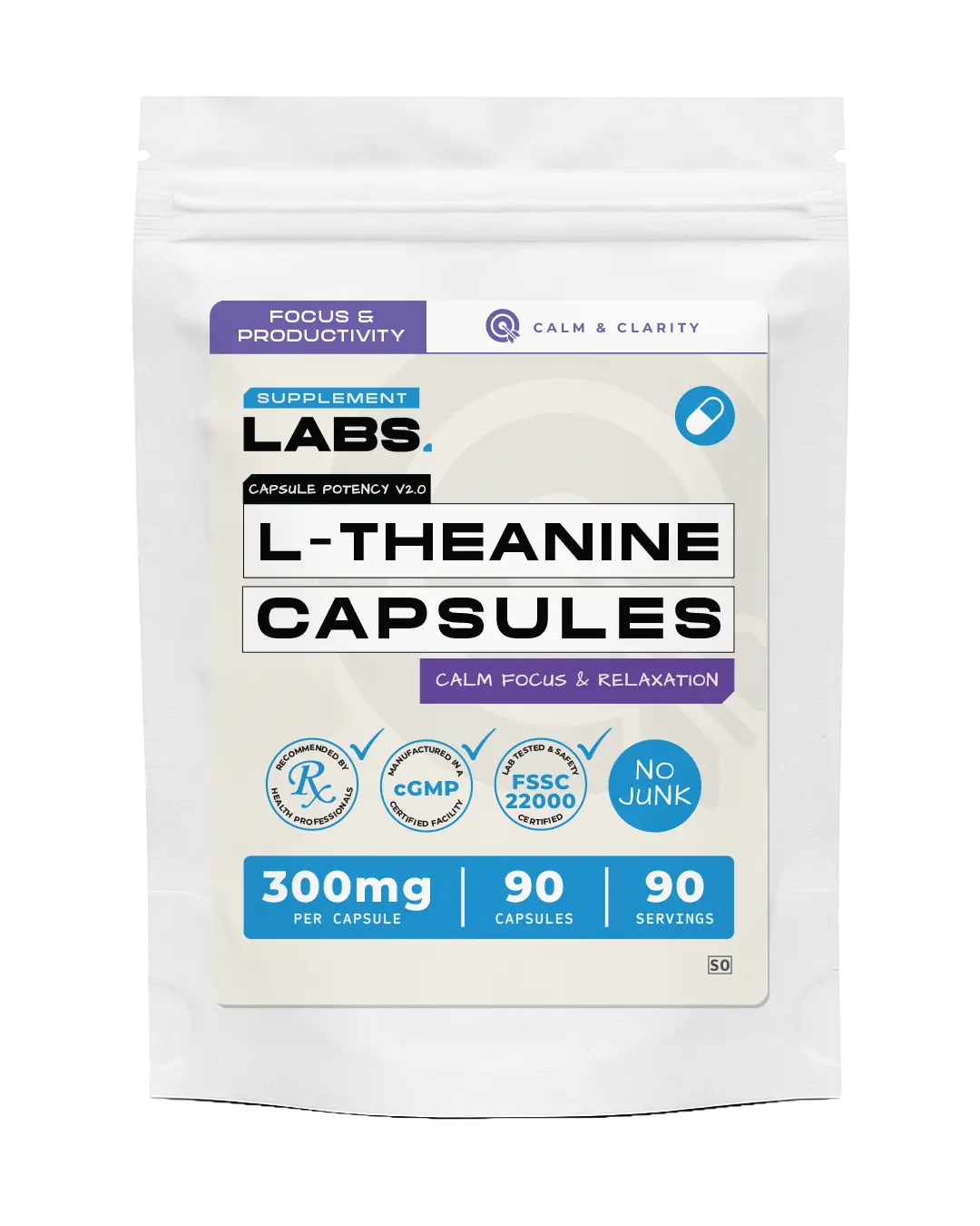 Pouches Capsules 90 Caps