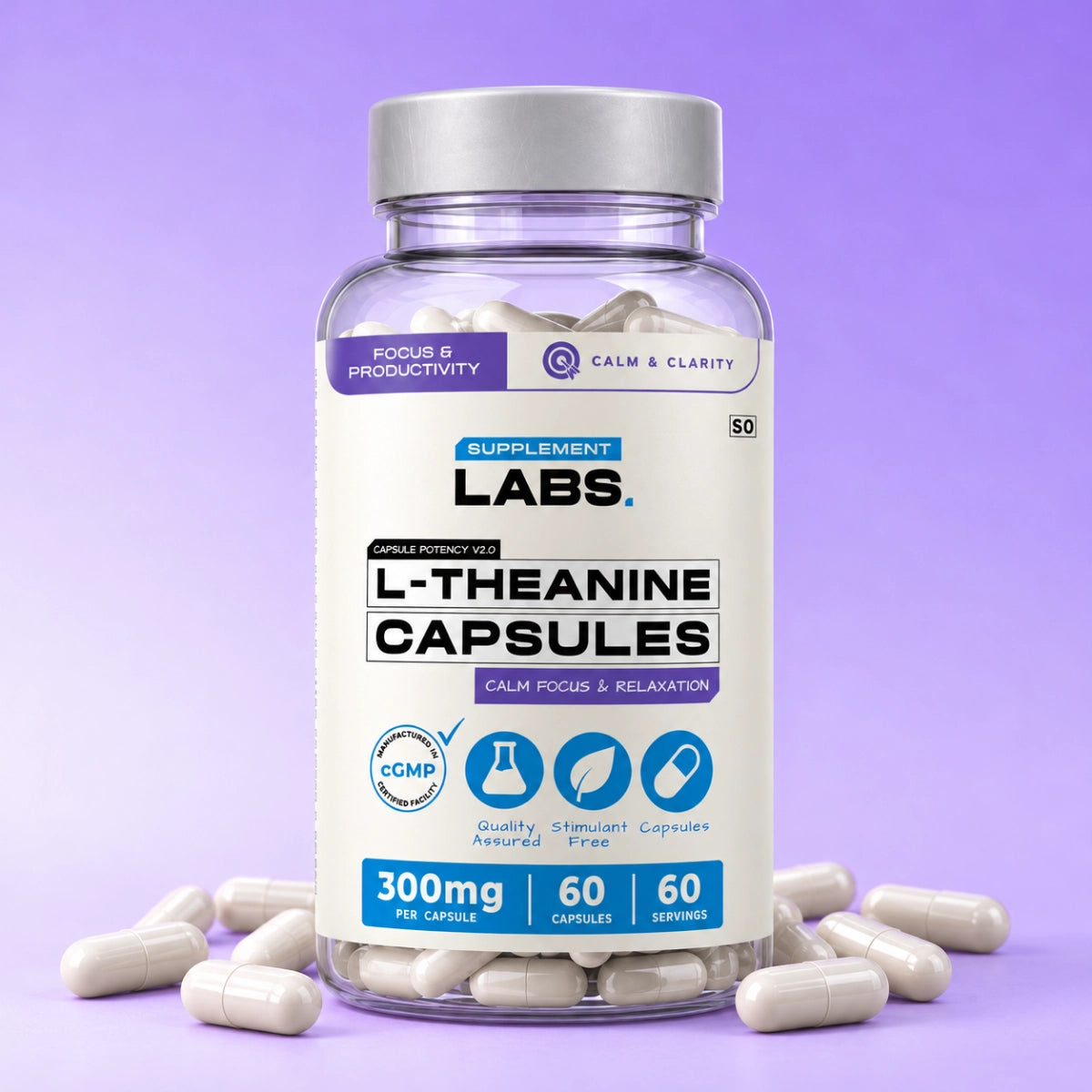 Bottles Capsules 60 Caps