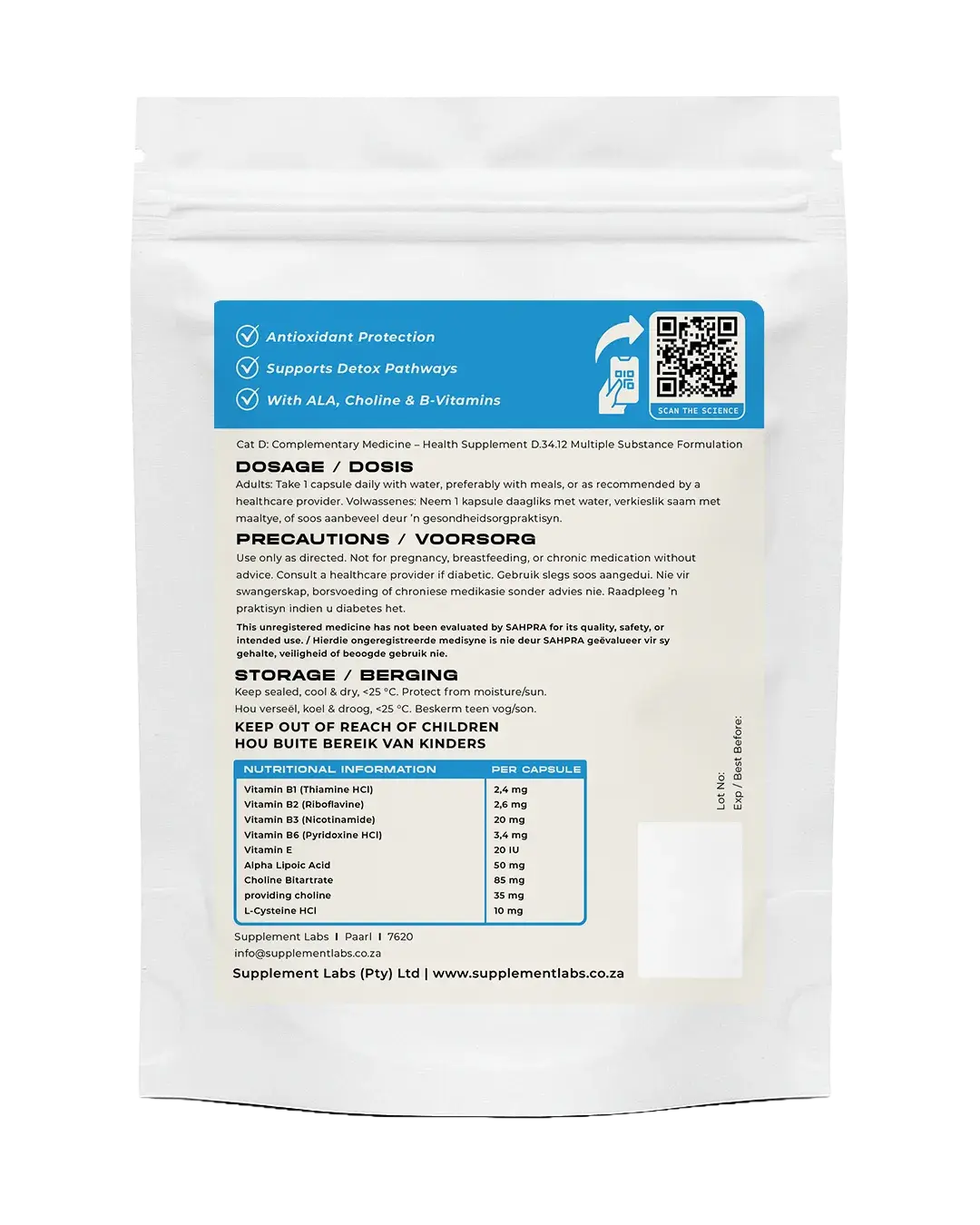 Pouches Capsules