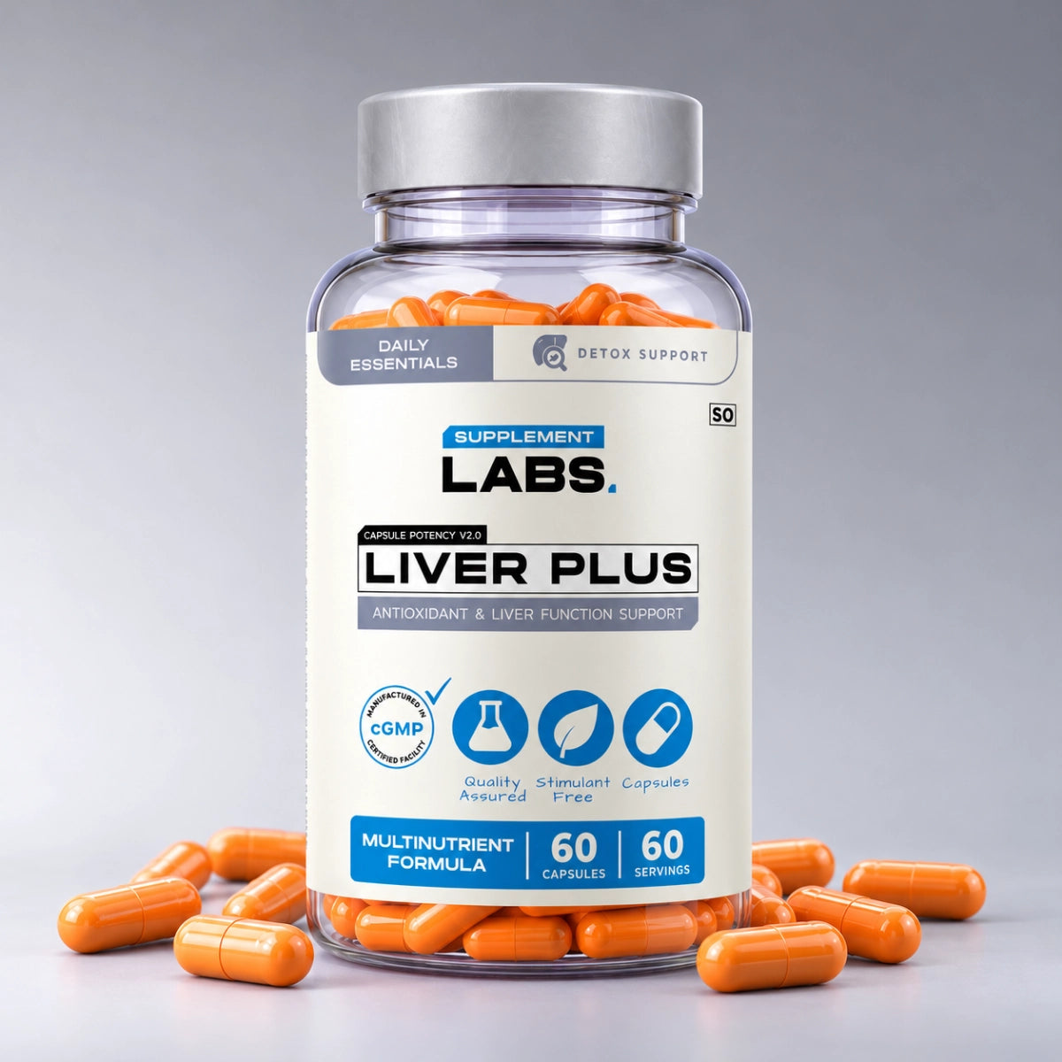 Bottles Capsules 60 Caps
