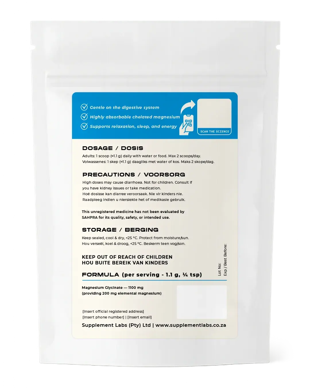 Pouches Powder