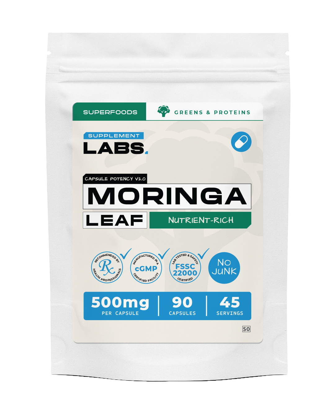 Moringa Leaf Capsules