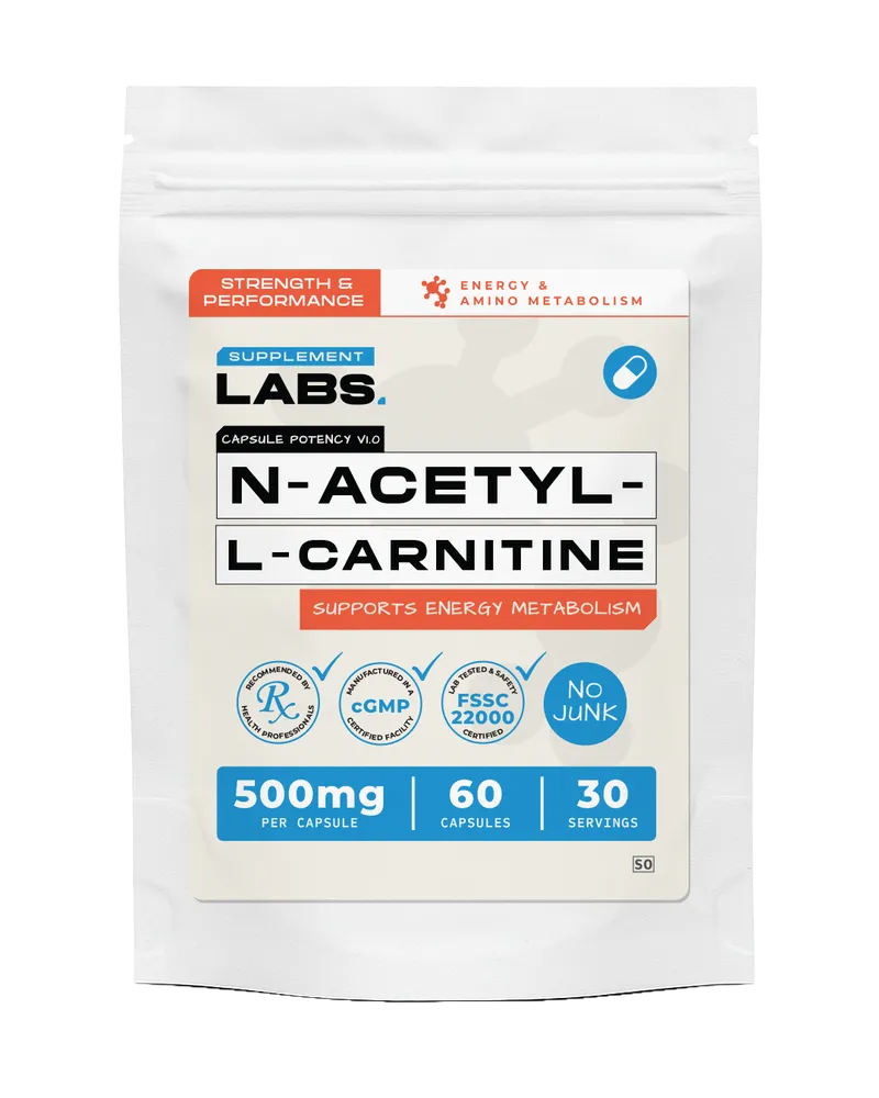 N-Acetyl-L-Carnitine 500 mg Capsules