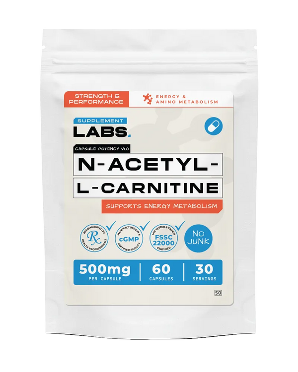 N-Acetyl-L-Carnitine 500 mg Capsules
