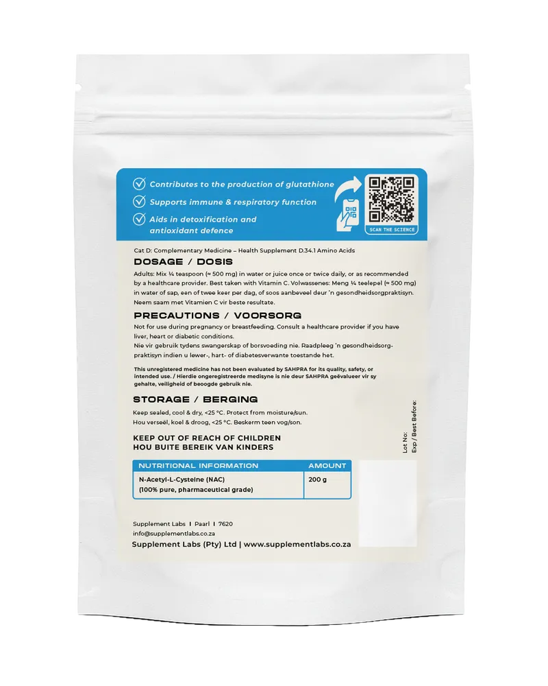 N-Acetyl-L-Cysteine (NAC) Powder