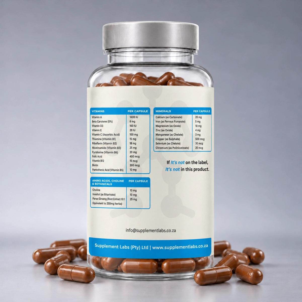 Bottles Capsules
