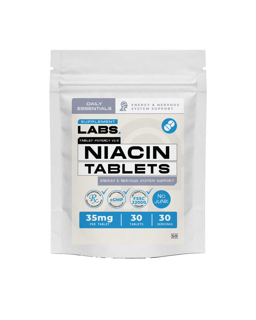 Niacin 35 mg Tablets