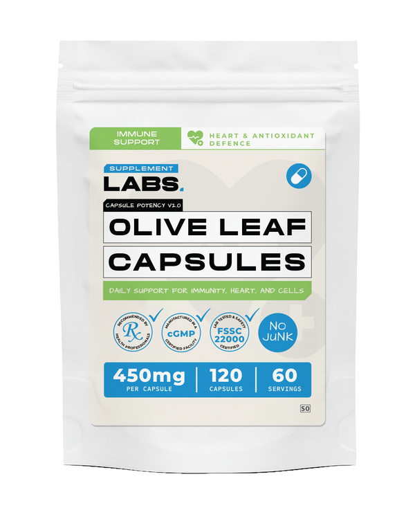 Olive Leaf 450 mg Capsules