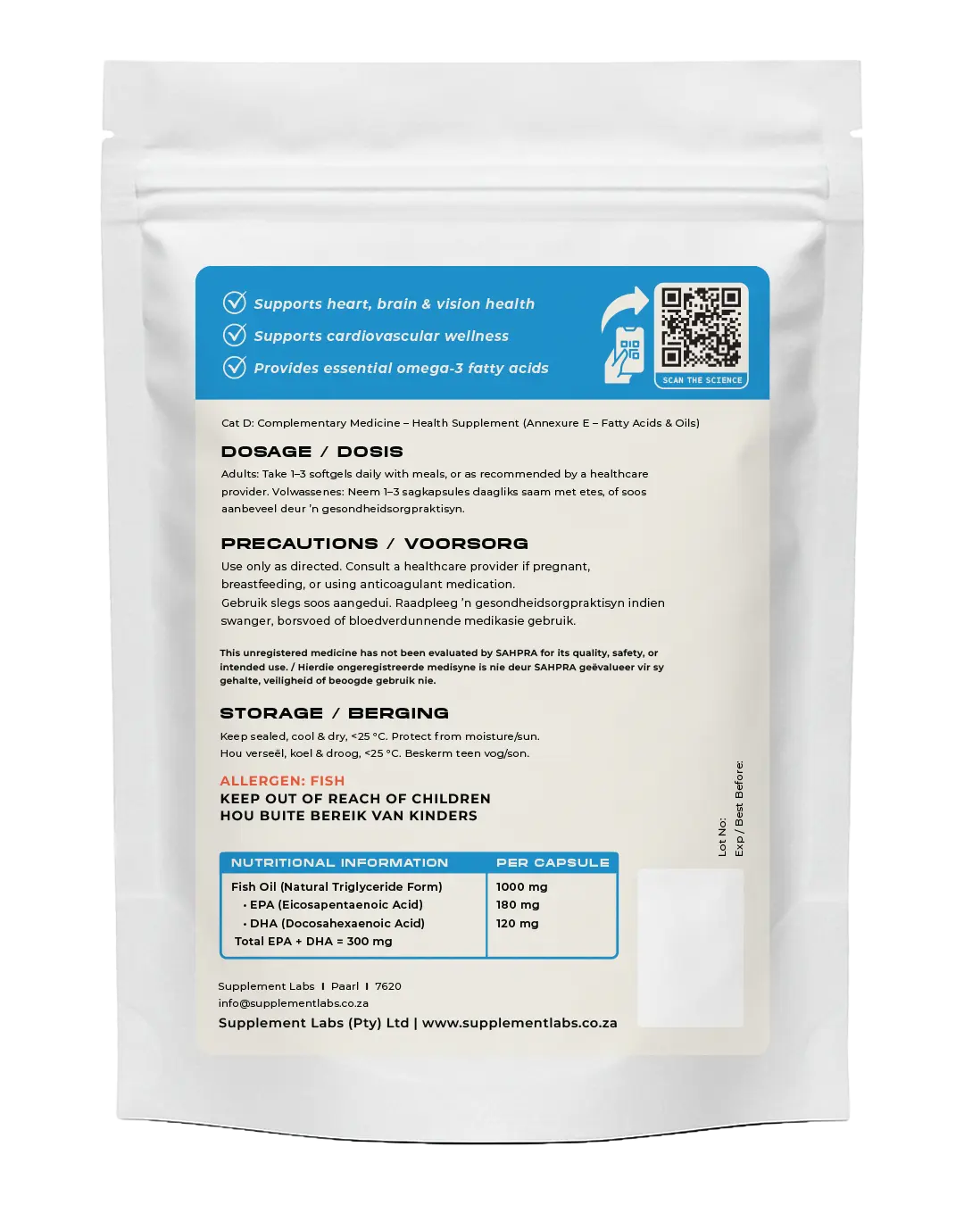 Pouches Capsules