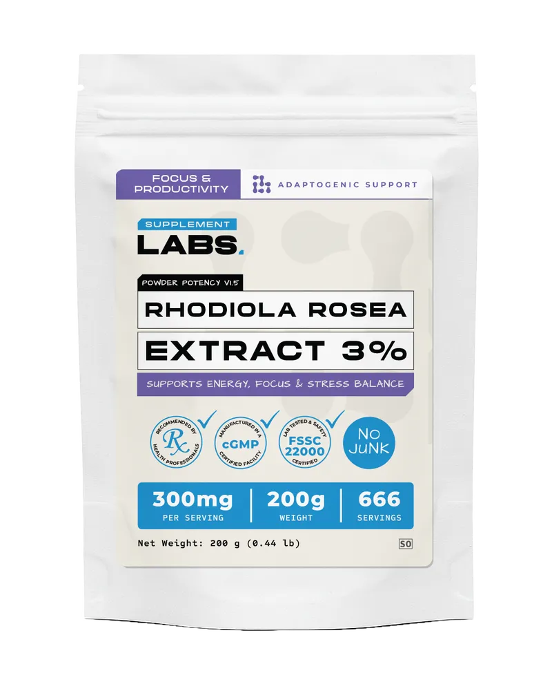 Rhodiola rosea Extract 3% Powder
