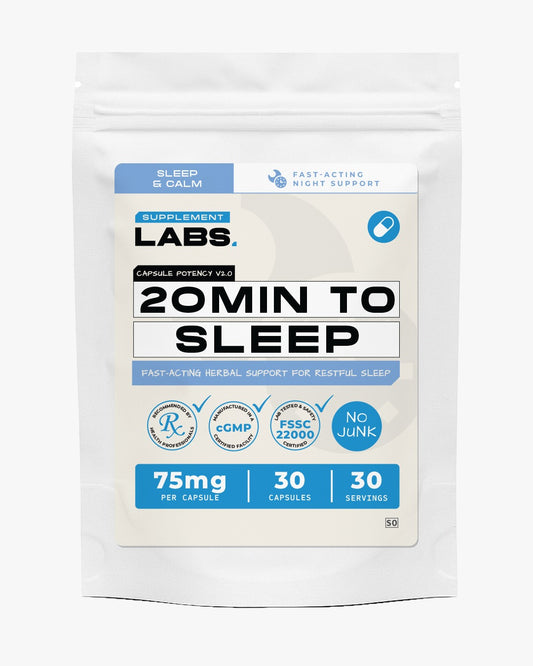 20Min to Sleep – 750mg Valerian