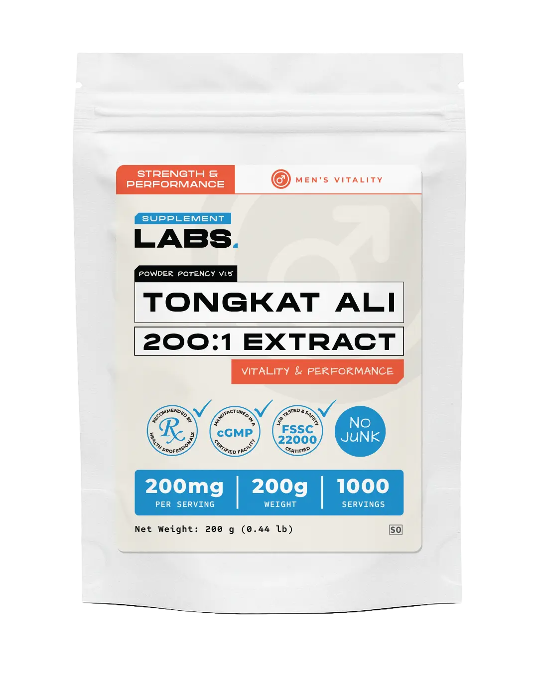 Pouches Powder 200g