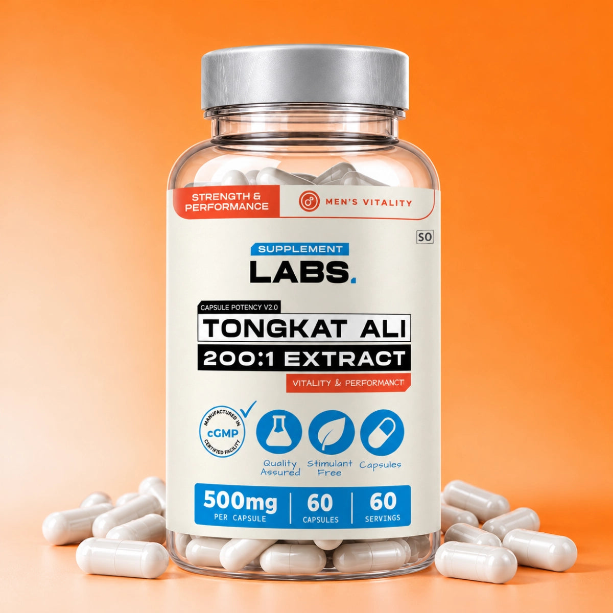Bottles Capsules 60 Caps