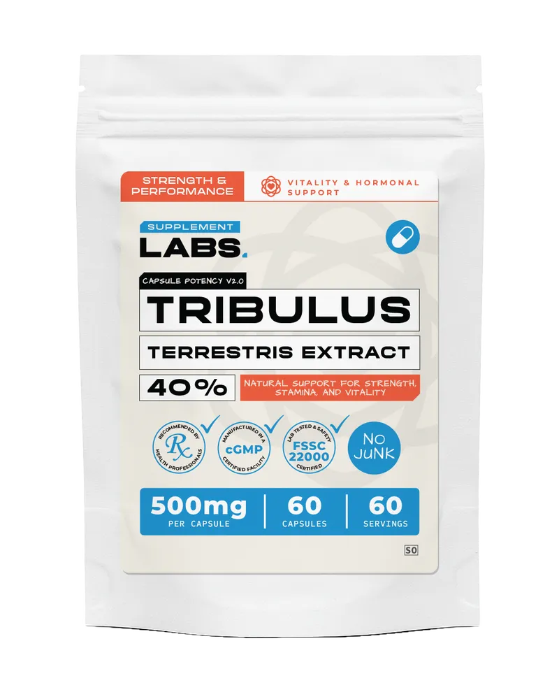 Tribulus Terrestris Extract 40% 500 mg Capsules