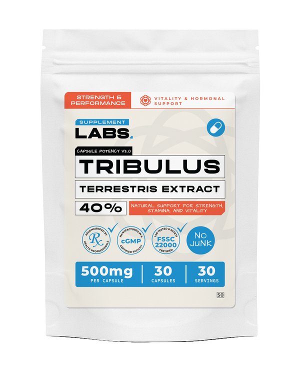 Tribulus Terrestris Extract 40% 500 mg Capsules