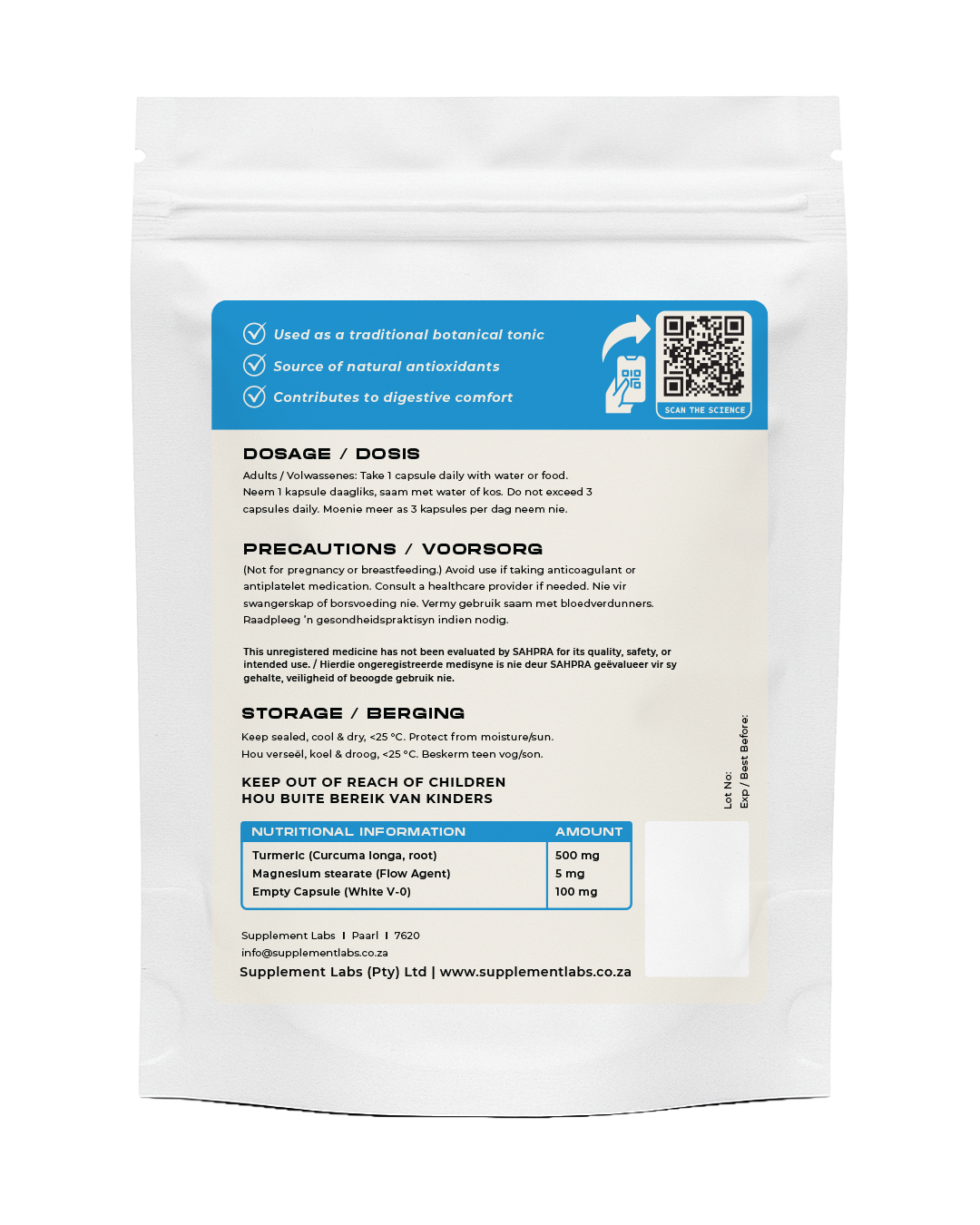 Turmeric Capsules - 500mg